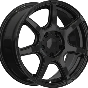 YKW Replicas – JA2 – Black – 16″x7″ 35mm – All weather Wheels – RW150069